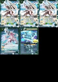Battle Spirits SD52-X01 CB13-033 Justice Gundam Card