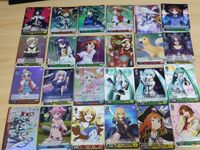Weiss Schwarz Card Lot PR Miku Fate Lyrical Nanoha