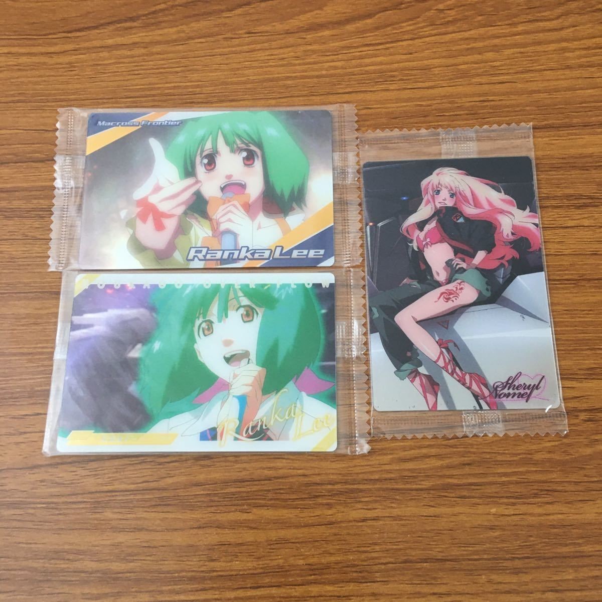 カード トレカ まとめ マクロス F ウエハース ランカ リー シェリル ノーム 未開発 6