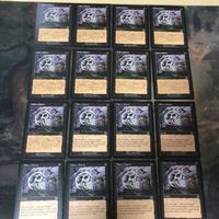 黒 型番統一 16枚 苦難の魔除け Misery Charm MTG 旧枠 まとめ 日本語 英語版 JP EN ONS オンスロート