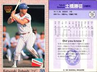BBM 92 ベースボールカード まとめ 伊東勤 平野謙 内之倉隆志 大橋勝征 北別府学 西本聖 松井隆昌 川端順 佐々木健一 野球 1992 サムネイル 5
