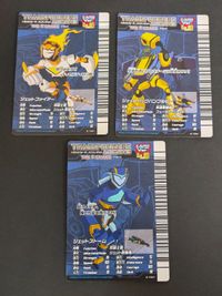 Transformers Animated Chase Card Ver 4.0 Lot Jetfire