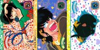 カード らんま 1/2 カードダス まとめ 九能 小太刀 Pちゃん 響 良牙 No 17 27 23 高橋留美子 バンダイ