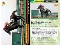 カード まとめ 競馬 サラブレッドカード 馬 マチカネフクキタル トキノエクセレント サイレンススズカ ディエムトップダン メジロドーベル ダイイチガー ハナノメガミ キョウエイマーチ サムネイル 5