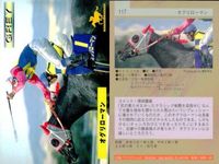 カード まとめ 競馬 サラブレッドカード 馬 ウィナーズサークル 105 シンクロス 103 タマモクロス 102 ホクトヘリオス 101 ホワイトストーン 121 オグリローマン シルバーハンド スダチーク ナイジャガー サムネイル 7