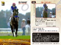 カード まとめ 競馬 サラブレッドカード 馬 第66回日本ダービー オースミブライト ワンダーファング ペインテッドブラック ブルーコマンダー ヤマニンアクロ マイネルタンゴ アドマイヤベガ サムネイル 5