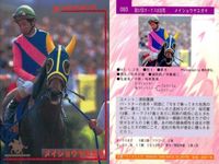 カード まとめ 競馬 サラブレッドカード 馬 マイバサイレント クイーンズチケット ビワハヤヒデ サクラバクシンオー ノースフライト ミホノブルボン ライスシャワー シンボリルドルフ ウメノチカラ マックスロゼ エアグルーヴ ハシノメガミ サムネイル 10