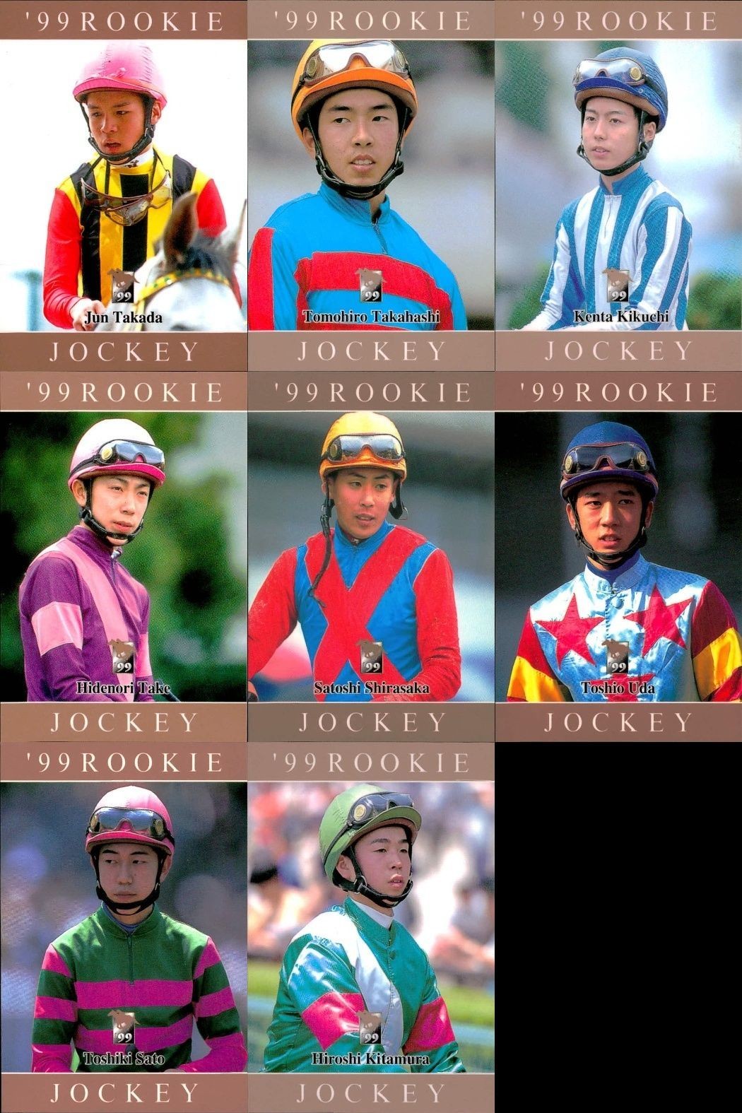 カード まとめ 競馬 サラブレッドカード 馬 富田 潤 106 高橋 智大 102 菊地 健太 099 武 英智 107 白坂 聡 105 宇田登志夫 104 佐藤 年毅 101 北村 宏司 100 ジョッキー