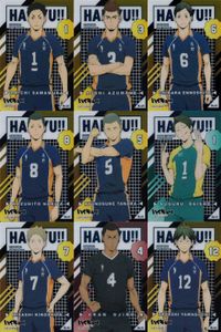カード まとめ ハイキュー クリア 澤村大地 No.58 東峰旭 No.60 縁下力 No.65 成田一仁 No.67 田中龍之介 No.61 大将優 No.74 木下久志 No.66 尾白アラン No.79 山口忠 No.64 サムネイル 1