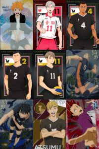 Haikyuu Wafer Card Lot Shoyo Hinata Ryunosuke Tanaka Tobio