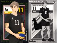カード まとめ ハイキュー ウエハース 日向翔陽 灰羽リエーフ No.11 尾白アラン No.4 尾見倫 No.2 宮治 No.11 田中龍之介 No.5 影山飛雄 宮侑 No.7 天童覚 サムネイル 6