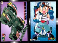 Let's and Go Mini 4WD Card Lot Carddass Bandai