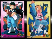 Let's and Go Mini 4WD Card Carddass Bandai Lot