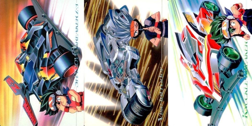 レッツアンドゴー カード ミニ四駆 爆走兄弟 MAX まとめ 74 シャドウブレイカーZ-3 76 バイスイントルーダー 78 ナックルブレイカー パーフェクトコレクション MOVIC ムービック 初版
