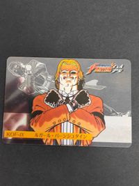 King of Fighters 94 Rugal Bernstein Rare Carddass SNK 1994