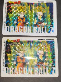 アマダ ドラゴンボール PPカード 1084 悟空＆トランクス 厚紙タイプ シールタイプ 各１枚 サムネイル 3