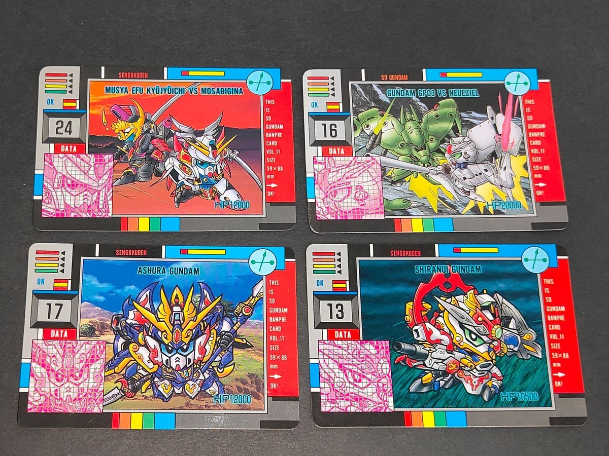 SDガンダム カードダス バンプレカード 90 ガンダムGP03 ノイエジール 87 89 91 98
