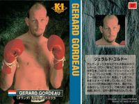 カード K-1 格闘技 8 No.27 ジェラルド・ゴルドー K1 バンダイ サムネイル 2