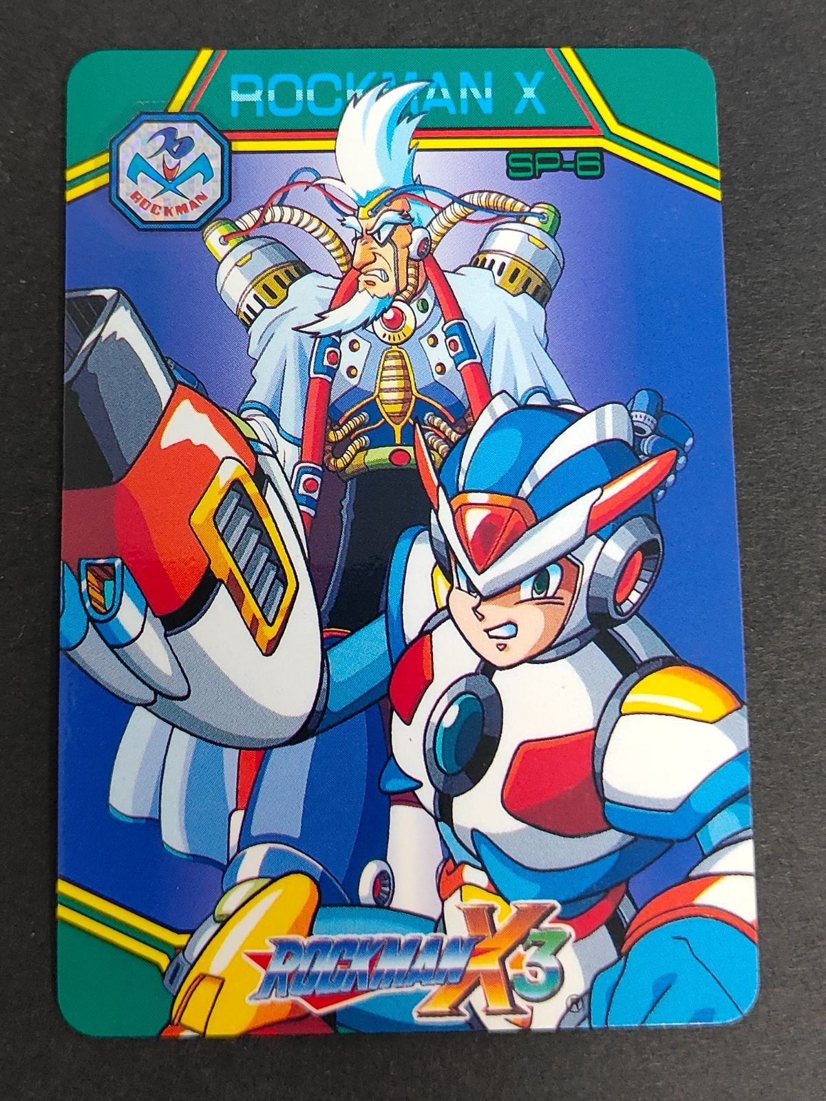 ロックマン カードダス カード X3 SP-6 バインダー特典 レア 非売品 プロモ