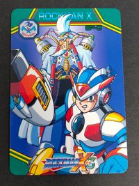 ロックマン カードダス カード X3 SP-6 バインダー特典 レア 非売品 プロモ