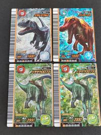 恐竜キング パラサウロロフス バリオニクス ケラトサウルス カード まとめ