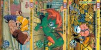 Street Fighter Carddass Card Lot Ken Blanka Vega