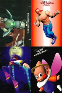 Sega Freaks Card Lot Panzer Dragoon Zwei Knights