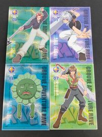 RAVE レイヴ カード 真島ヒロ コナミ KONAMI グルーヴ アドベンチャー ハル ムジカ シバ ナカジマ 1 4 7 11