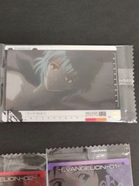 エヴァンゲリオン ウエハース 未開封 まとめ マリ 綾波レイ シンジ 真希波マリイラストリアス S-04 綾波レイ 碇シンジ どいて ... サムネイル 2