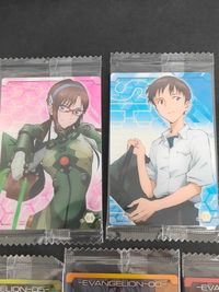 エヴァンゲリオン ウエハース 未開封 まとめ マリ 綾波レイ シンジ 真希波マリイラストリアス S-04 綾波レイ 碇シンジ どいて ... サムネイル 3
