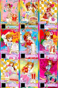 カード まとめ プリパラ プリチャン ポップコーンショップ SR レッドトップス ヘアアクセ ホワイトローズ トップス シューズ プリ☆チャン レッドスカート グリーンチェック レディーヘア サムネイル 1