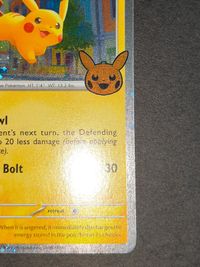 ポケモンカード トリックオアトリート 英語 海外 ピカチュウ リバースホロ ミラー 018/091 サムネイル 5