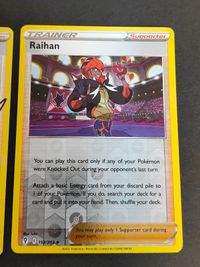 Pokemon Raihan 140/159 Crown Zenith Reverse Holo Trainer サムネイル 4