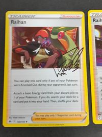 Pokemon Raihan 140/159 Crown Zenith Reverse Holo Trainer サムネイル 3