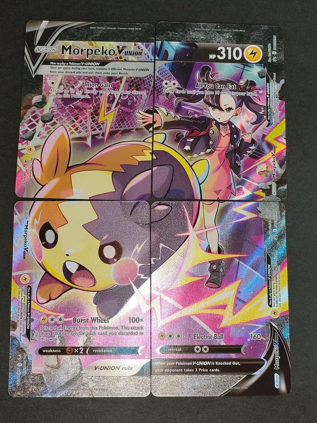 英語版 ポケモンカード モルペコ vunion プロモ