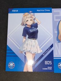 J1 20クラブ × にじさんじ 2024 カード 町田ちま 町田ゼルビア サムネイル 2