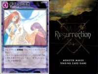 リザレクション モンスターメーカー tcg まとめ セメント勝負 果てしない大地 身代わり人形 強行軍 物資不足 奮起 寒村の修道拳士 放浪の世捨て人 アラッチ山の山伏 ressrrection サムネイル 3