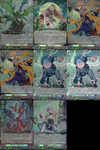 Cardfight Vanguard Card Lot Storm Band Dragon