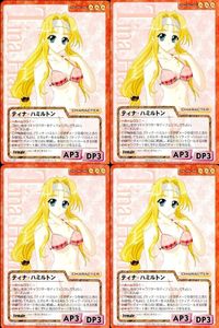 cross over The F＆C TCG クロスオーバー 4枚 まとめ ティナ・ハミルトン univ ～恋・はじまるよっ～ No.C-426 bp496 o20 サムネイル 1