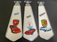 昭和 レトロ 自転車 旧車部品 スーパーカー 泥除け カバー まとめ ポルシェ ランボルギーニ マセラティ sn4 bp494 サムネイル 1
