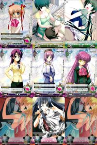カード ファンタスマゴリア phantasmagoria まとめ 神北小毬 膝章 手整理 玄関 フィリア 三条佳奈多 ダンス カフェガ ダンス （作品：リトルバスターズ!） サムネイル 1