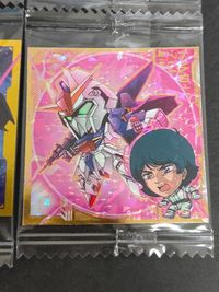 機動戦士ガンダム シールウエハース Zガンダム カミーユ・ビダン MG2-05 Zガンダム フォウ・ムラサメ MG2-10 にふぉるめーしょん UR サムネイル 2