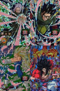 Dragon Ball Heroes CP Cards Trunks Vegeta Broly