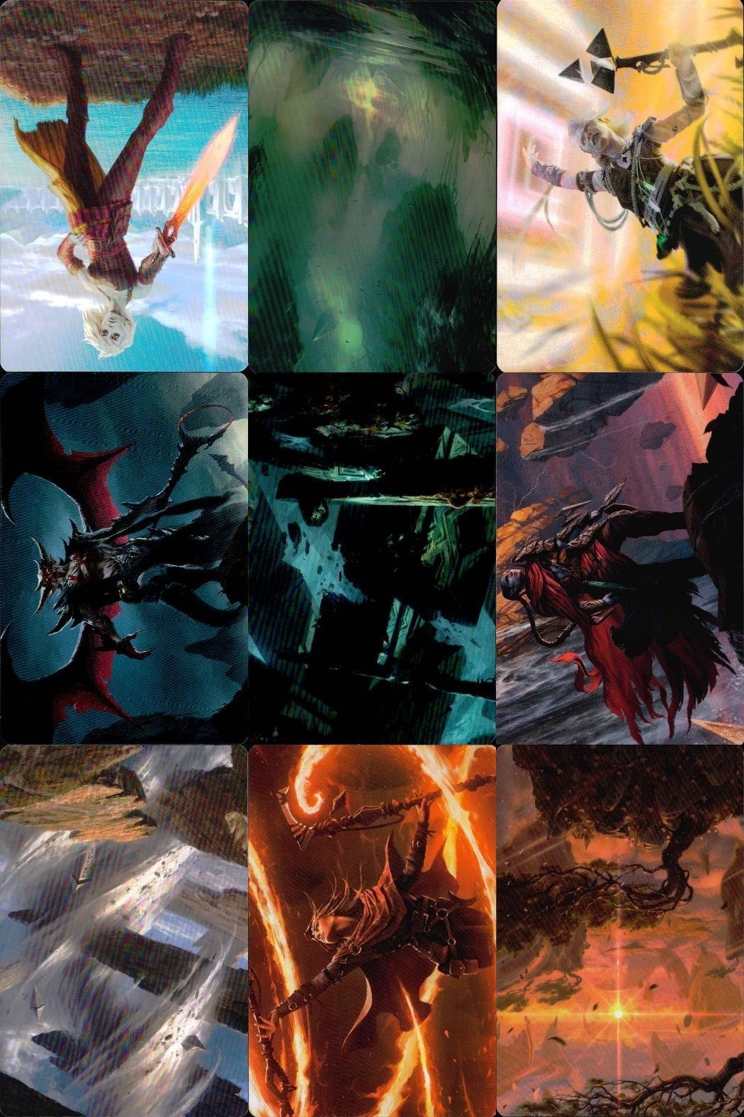 MTG Magic The Gathering Art Card Lot Bundle Japanese