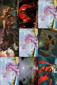 カード まとめ MTG アートカード 精神の掻き寄せ 舞踏開拓地 限りないもの モロフォン 巧妙な潜入者 限りないもの モロフォン 甦る死滅都市 ホガーク 限りないもの モロフォン スランの医師 ヨーグモス 叶えられた祈り