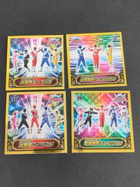 ゴーカイジャー シール まとめ キラ 20 電撃戦隊チェンジマン 17 大戦隊ゴーグルV 16 超獣戦隊ライブマン 22 光戦隊マスクマン