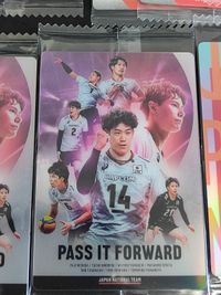 大宅 真樹 男子バレー ツインウエハース エバダデン・ラリー 未開封 まとめ 箔押しサイン サムネイル 4