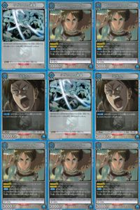 カード ユニオンアリーナ R レア まとめ リヴァイの連撃 エレン・イェーガー リヴァイ 進撃の巨人 サムネイル 1