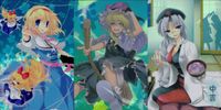東方雅華乱舞 上海アリス幻樂団 カード 東方 ホロ まとめ アリス・マーガトロイド 霧雨魔理沙 八意永琳 キラ サムネイル 1
