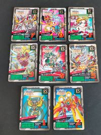SDガンダム カードダス スーパーバトル バトルオブナイト BATTLE OF KNIGHT ガンダムW 297 301 302 304 305 306 307 308 トレーズ ドロシー
